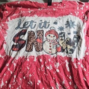 Gildan Red and White Short Sleeve Tees